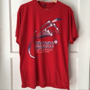 Vintage Red Broadway Starlight Express T-Shirt